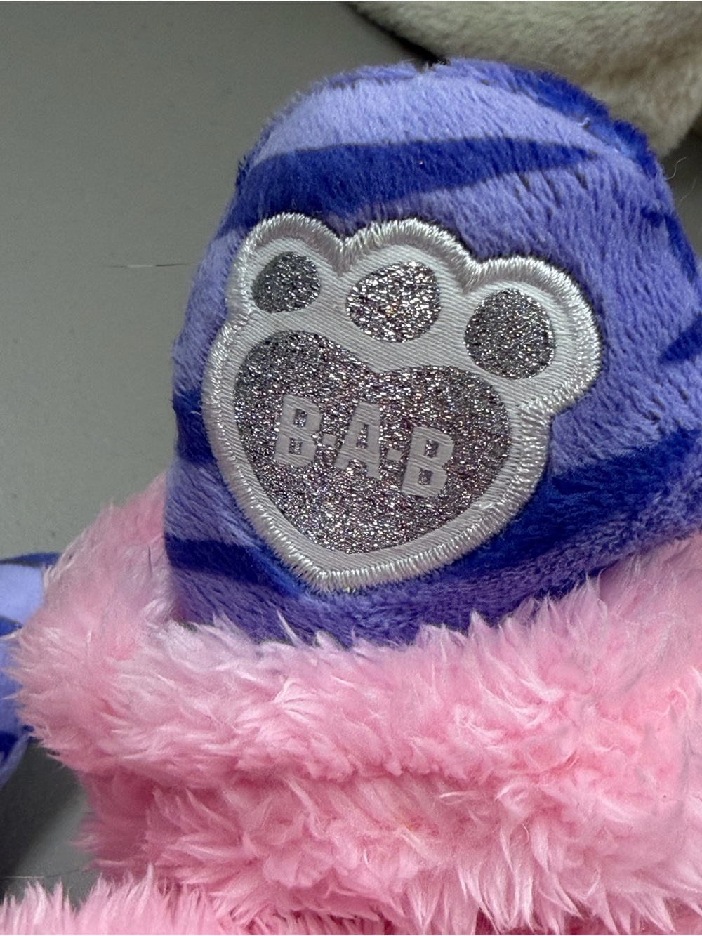 Build a Bear Plush Purple Bunny Plush Toy Cat Pink Costune - Picture 6 of 7